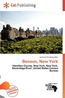 Benson, New York by Iustinus Tim Avery - Paperback