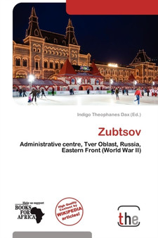 Zubtsov by Dax Indigo Theophanes - Paperback
