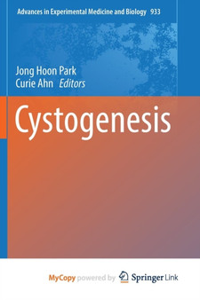 Cystogenesis by Park Jong Hoon Park - Paperback