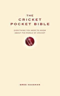 The Cricket Pocket Bible by Greg Vaughan - Hardback