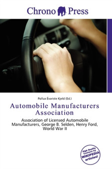 Automobile Manufacturers Association by Pollux Variste Kjeld - Paperback