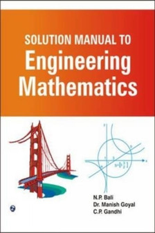 Solution Manual to Engineering Mathematics by N.P. Bali - Paperback