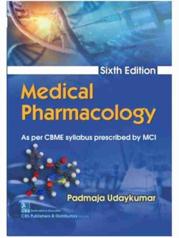 Medical Pharmacology by P. Udaykumar - Paperback