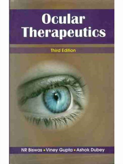 Ocular Therapeutics by N.R. Biswas - Hardback