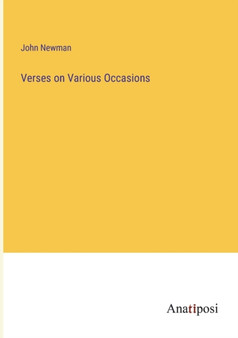 Verses on Various Occasions by John Newman - Paperback