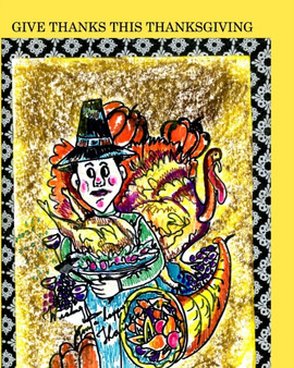 Give Thanks This Thanksgiving : turkey day by Aice Daena Hickey - Paperback