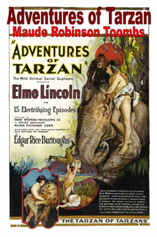 Adventures of Tarzan by Maude Robinson Toombs - Paperback