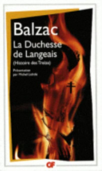 La duchesse de Langeais/Histoire des Treize by Honore de Balzac - Paperback