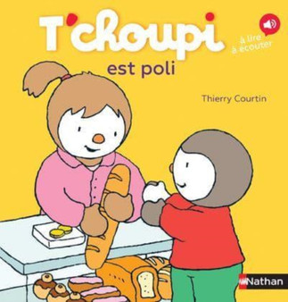 T'choupi : T'choupi est tres poli by Thierry Courtin - Hardback