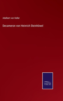 Decameron von Heinrich Steinhowel by Adelbert Von Keller - Hardback