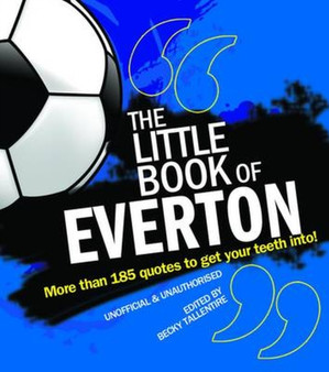 The Little Book of Everton by Becky Tallentire - Paperback