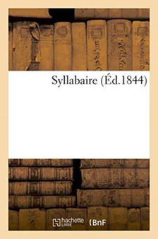 Syllabaire by Sans Auteur - Paperback
