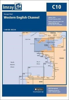 Imray Chart C10 : Western English Channel Passage Chart : C10-3 by Imray Imray - Paperback