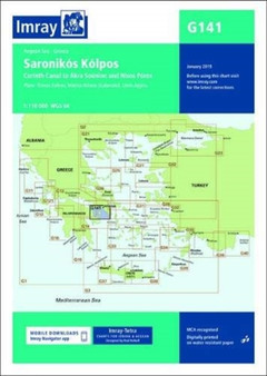 Imray Chart G141 : Saronikos Kolpos : 141 by Imray Imray - Paperback