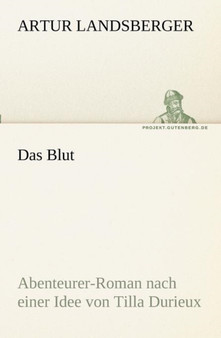 Das Blut by Artur Landsberger - Paperback