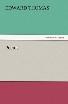 Poems by Edward Jr Thomas - Paperback