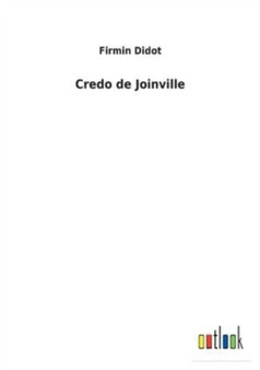 Credo de Joinville by Firmin Didot - Paperback