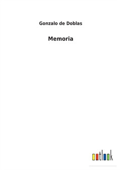 Memoria by Gonzalo De Doblas - Paperback