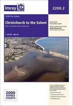 Laminated Imray Chart 2200.2 : Christchurch to the Solent by Imray - Paperback