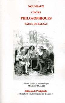 Nouveaux Contes Philosophiques by Honore De Balzac - Paperback