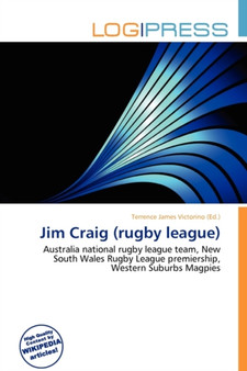 Jim Craig (Rugby League) by Terrence James Victorino - Paperback
