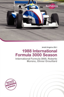 1988 International Formula 3000 Season by Jerold Angelus - Paperback