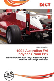 1994 Australian Fai Indycar Grand Prix by Knutr Benoit - Paperback