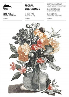 Floral Engravings : Writing Paper & Note Pad A5 by Pepin Van Roojen - Paperback