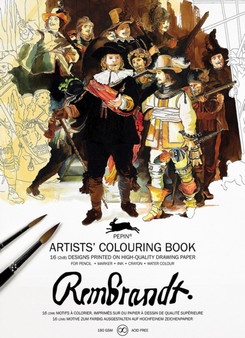 Rembrandt : Artists' Colouring Book by Pepin Van Roojen - Paperback
