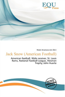 Jack Snow (American Football) by Wade Anastasia Jere - Paperback