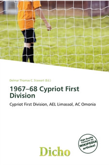 1967-68 Cypriot First Division by Delmar Thomas C Stawart - Paperback
