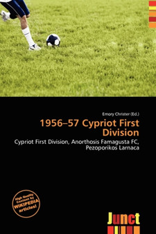 1956-57 Cypriot First Division by Emory Christer - Paperback