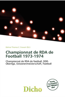 Championnat de RDA de Football 1973-1974 by Delmar Thomas C Stawart - Paperback