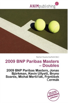 2009 Bnp Paribas Masters - Doubles by Norton Fausto Garfield - Paperback