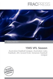 1945 Vfl Season by Harding Ozihel - Paperback