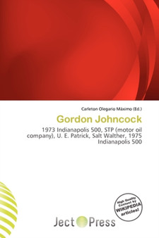 Gordon Johncock by Carleton Olegario M Ximo - Paperback