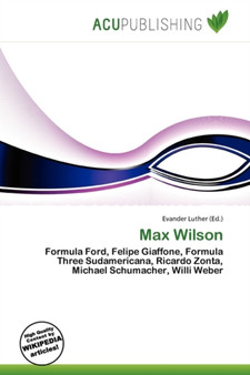 Max Wilson by Evander Luther - Paperback