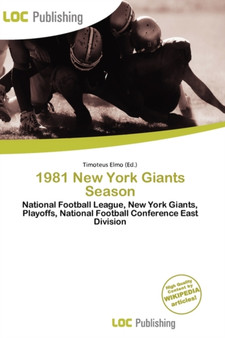 1981 New York Giants Season by Timoteus Elmo - Paperback