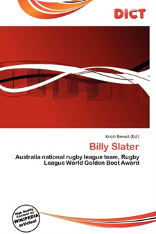 Billy Slater by Knutr Benoit - Paperback
