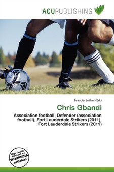 Chris Gbandi by Evander Luther - Paperback