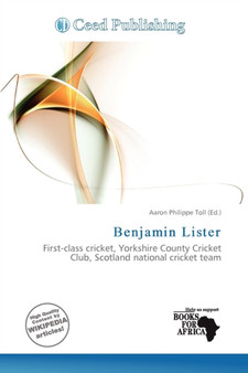 Benjamin Lister by Aaron Philippe Toll - Paperback