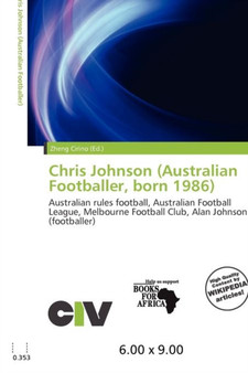 Chris Johnson (Australian Footballer, born 1986) by Zheng Cirino - Paperback