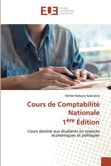 Cours de Comptabilite Nationale 1ere Edition by Heritier Nahano Kalembire - Paperback