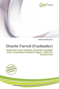 Charlie Farrell (Footballer) by Nethanel Willy - Paperback