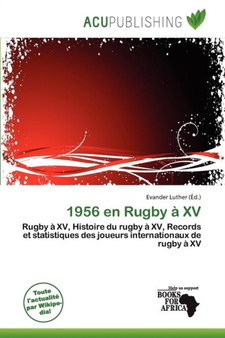 1956 En Rugby XV by Evander Luther - Paperback