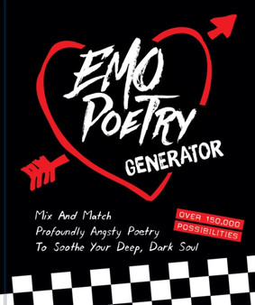 Emo Poetry Generator by Chronicle Books - Hardback