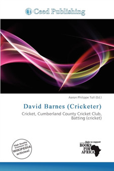 David Barnes (Cricketer) by Aaron Philippe Toll - Paperback