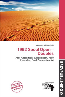 1992 Seoul Open - Doubles by Germain Adriaan - Paperback