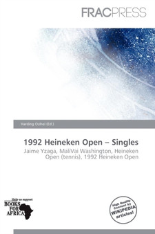 1992 Heineken Open - Singles by Harding Ozihel - Paperback