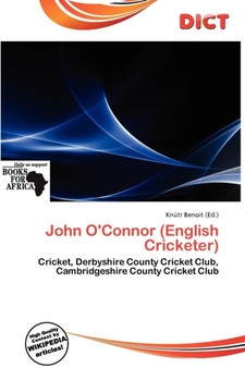 John O'Connor (English Cricketer) by Knutr Benoit - Paperback